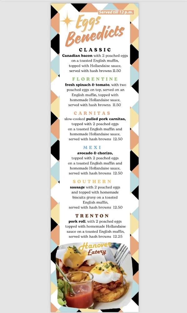 Hanover Eatery Menu image 4